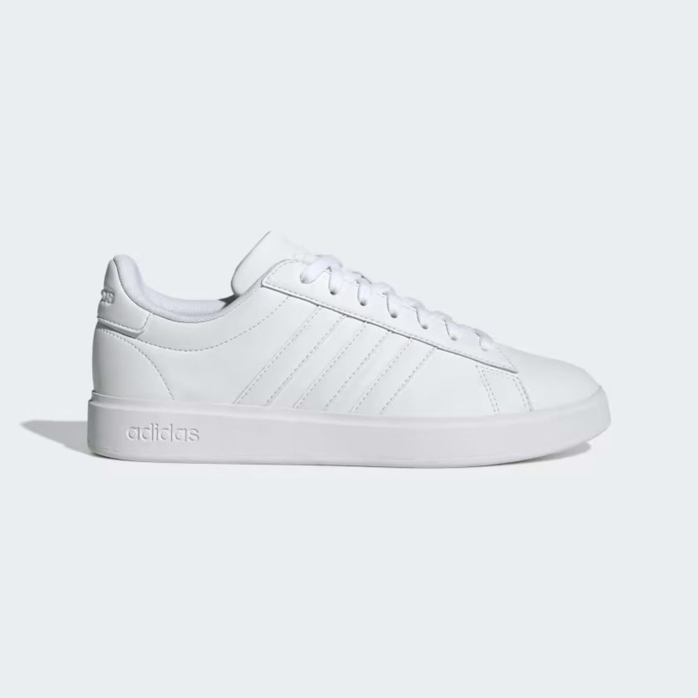 adidas Men's White Low-Top Sneakers